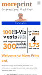 Mobile Screenshot of moreprint.co.uk
